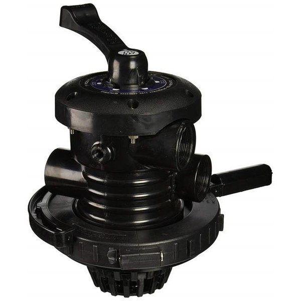 Waterway Plastics Waterway Plastics WVS003 1.5 in. 7 Function Split-Nut Style Top-Mount Sand Filter Valve for ClearWater WVS003